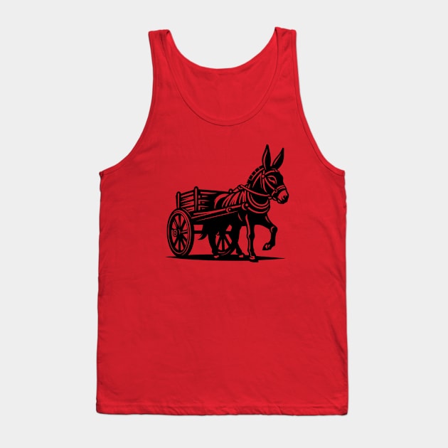 Donkey Cart Tank Top by KayBee Gift Shop